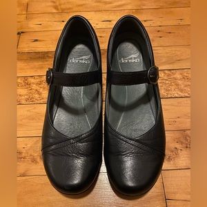 Dansko Mary Jane Leather Fawna - 40 (10)